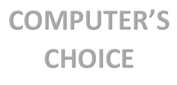 Computer's choice